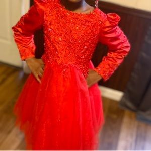 little girl size 5 dress